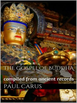 cover image of The Gospel of Buddha